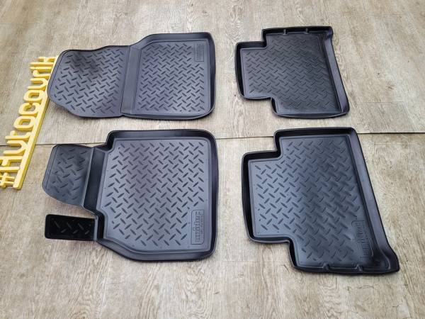 Коврики в салон Renault Scenic (2003-2010) с бортиком